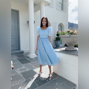 Rachel Parcell Smocked A-Line Dress